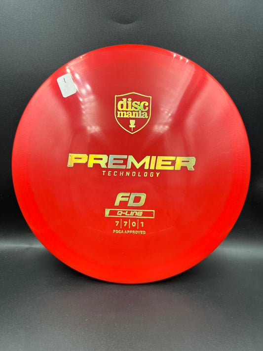Discmania Q-Line FD Red Gold Stamp (1) - 174g