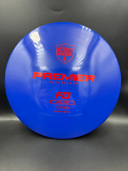 Discmania Q-Line FD Blue Red Stamp (1) - 174g