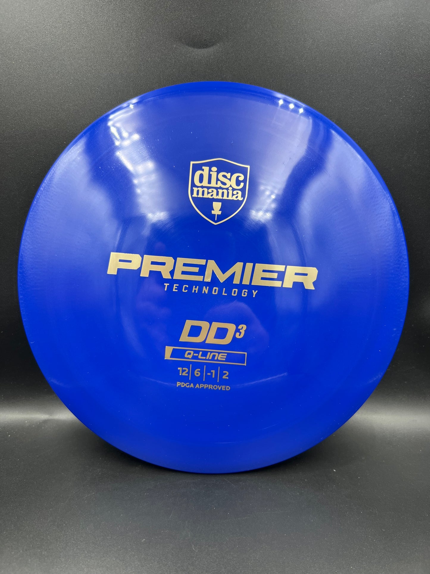 Discmania Q-Line DD3 Blue Bronze Stamp - 173g