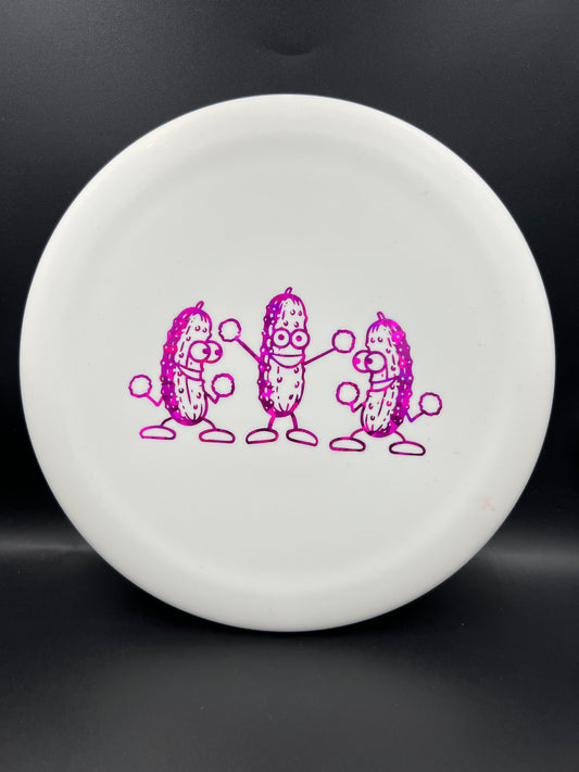 Mint Royal Mega Soft Pickle White Pink Shatter Stamp - 174g