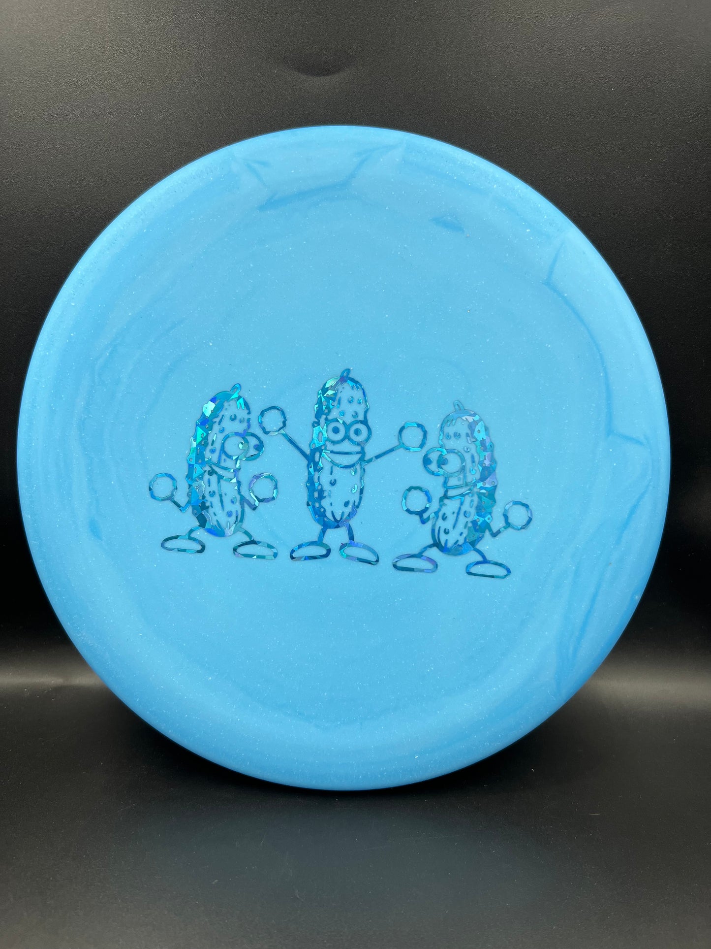 Mint Royal Mega Soft Pickle Blue Blue Shatter Stamp - 172g