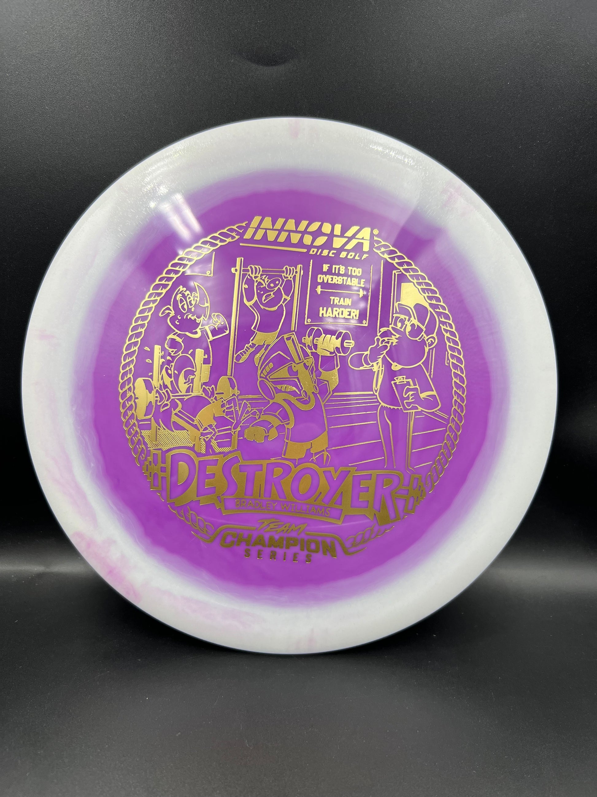 Innova Tour Series 2026 Halo Destroyer Bradley Williams Purple Gold Stamp - 157g
