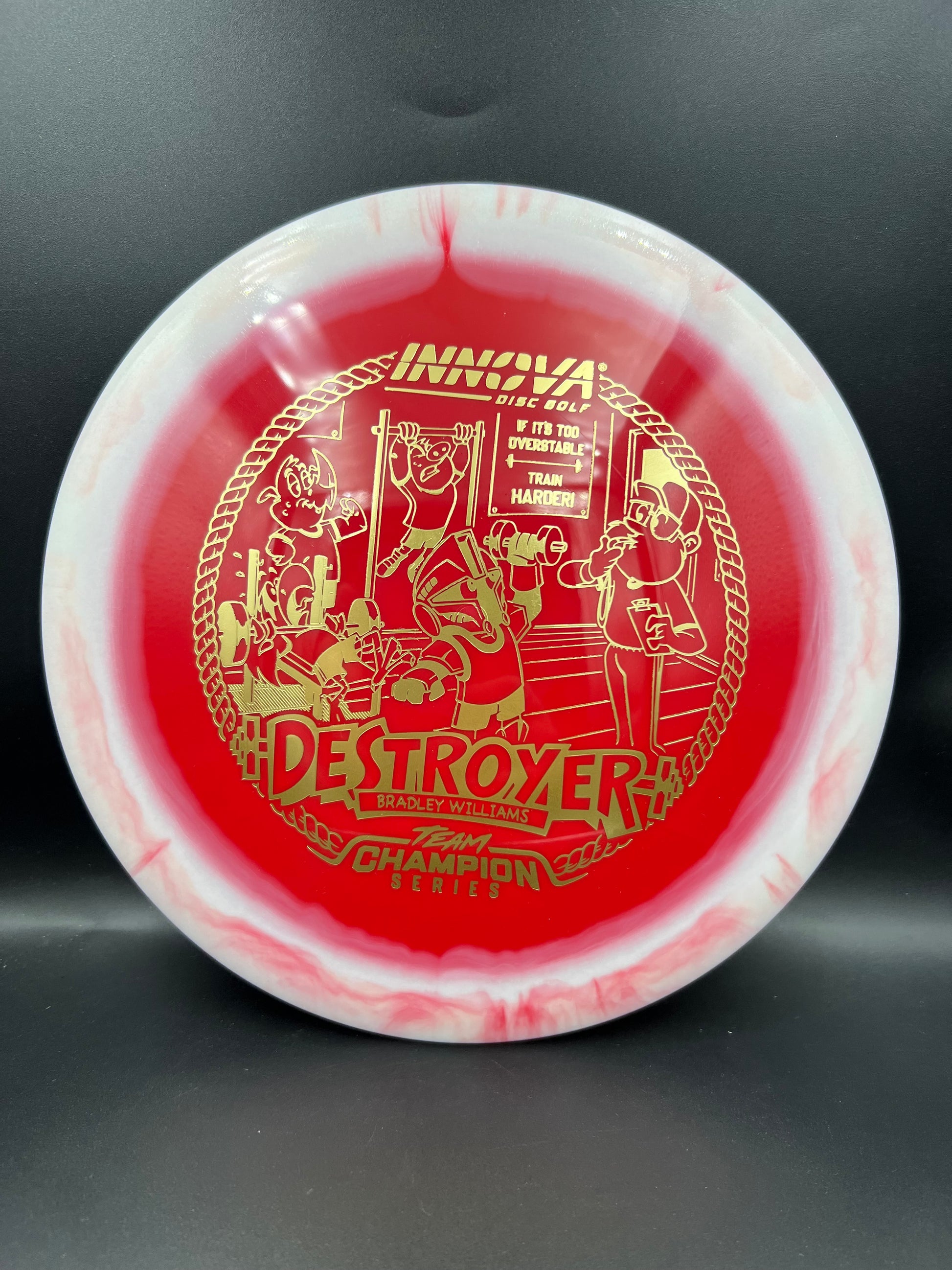 Innova Tour Series 2026 Halo Destroyer Bradley Williams Red Gold Stamp - 156g
