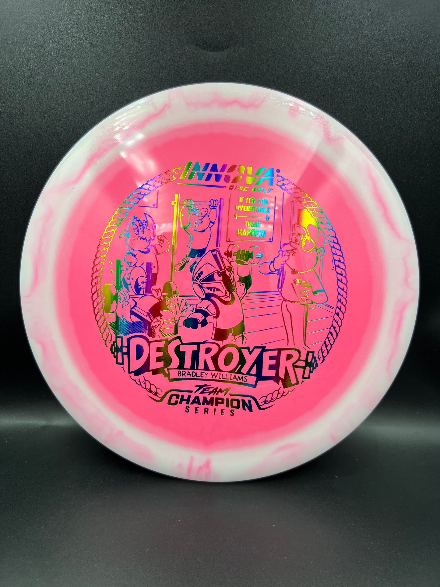 Innova Tour Series 2026 Halo Destroyer Bradley Williams Pink Rainbow Stamp - 159g