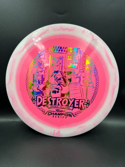 Innova Tour Series 2026 Halo Destroyer Bradley Williams Pink Rainbow Stamp - 159g