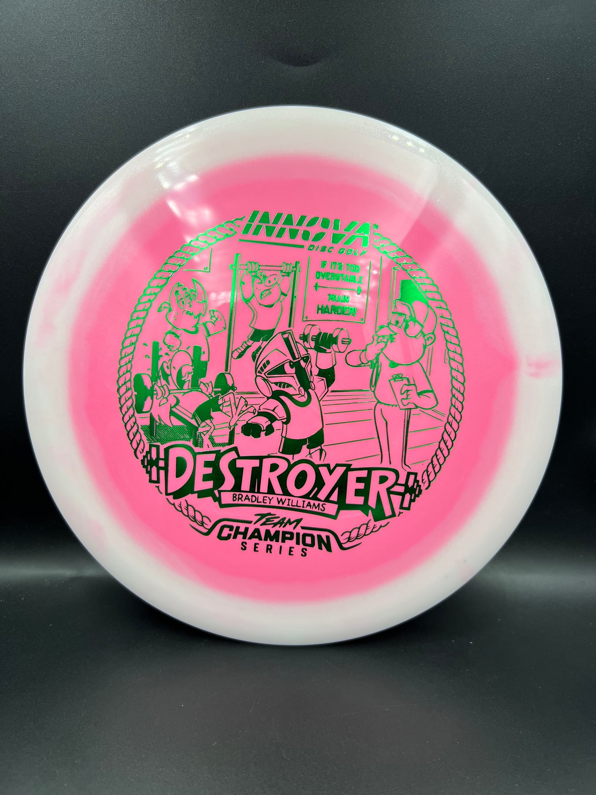 Innova Tour Series 2026 Halo Destroyer Bradley Williams Pink Green Stamp - 157g