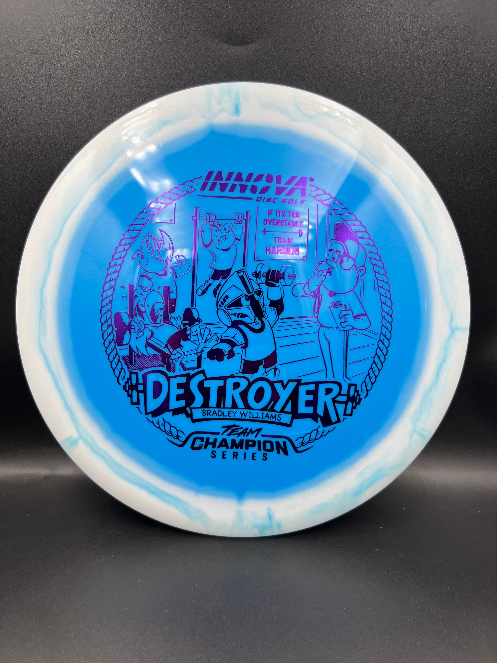Innova Tour Series 2026 Halo Destroyer Bradley Williams Blue Purple Stamp - 159g