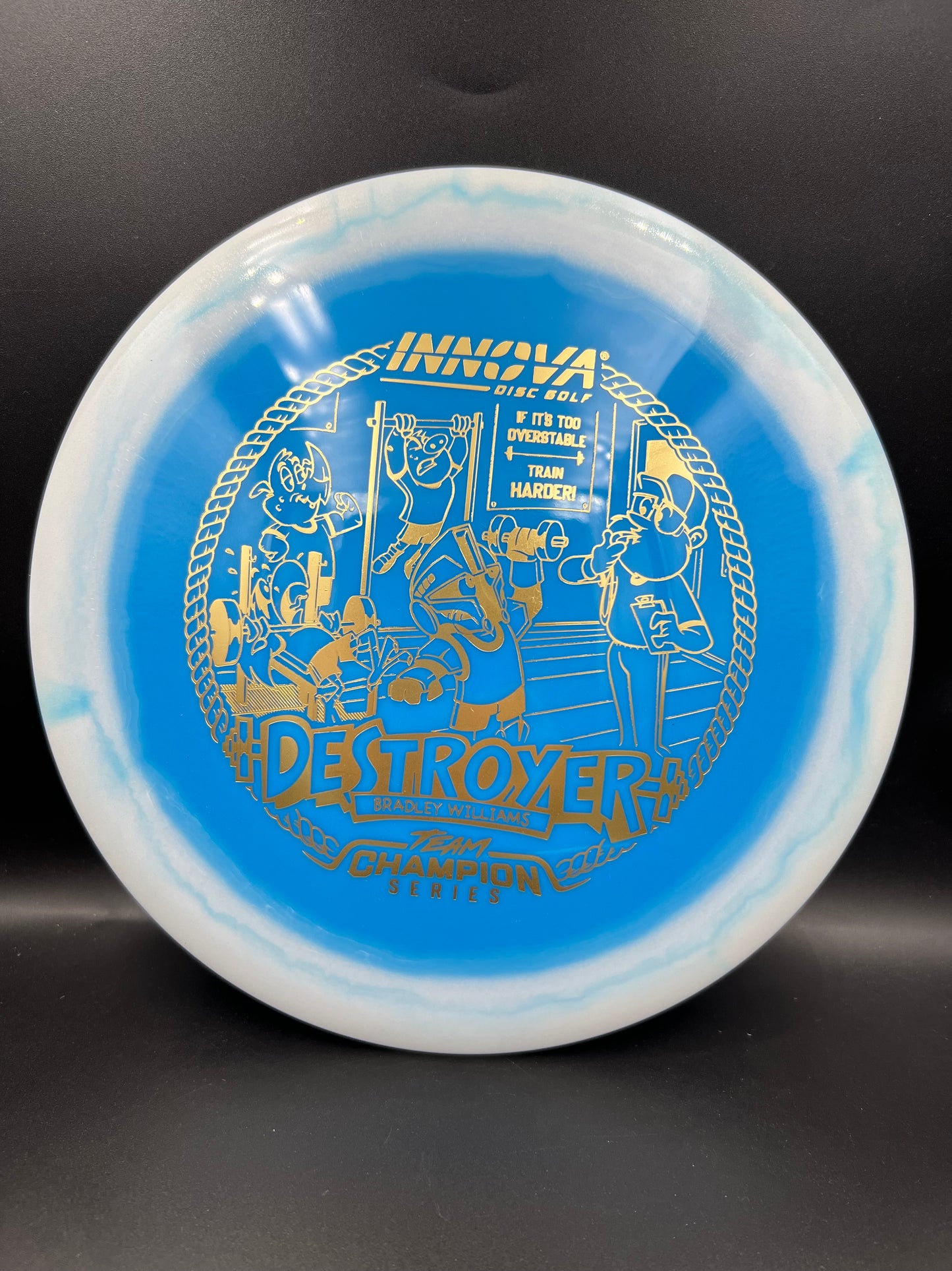 Innova Tour Series 2026 Halo Destroyer Bradley Williams Blue Gold Stamp - 158g