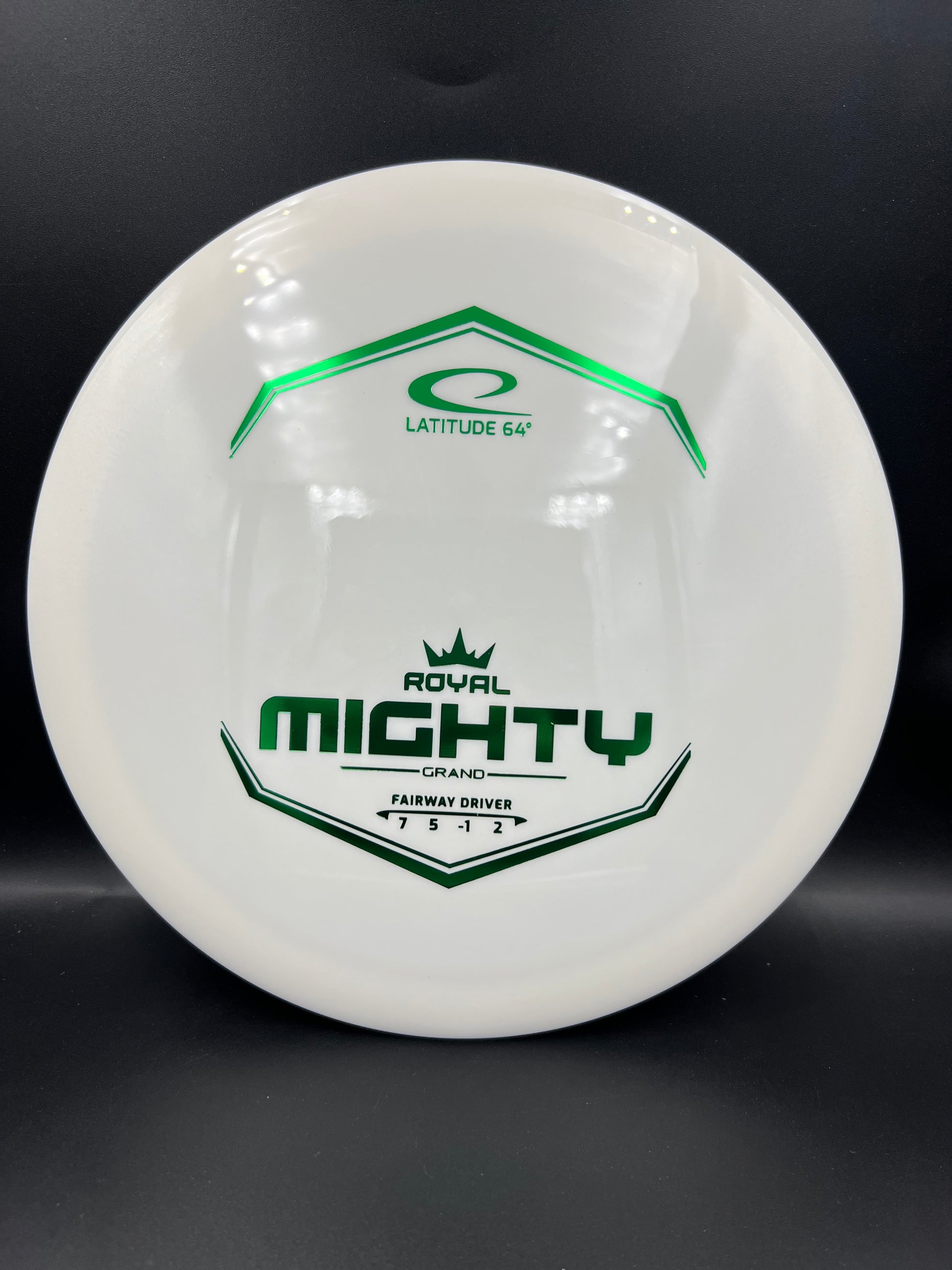 Latitude 64 Royal Grand Mighty White Green Stamp - 174g