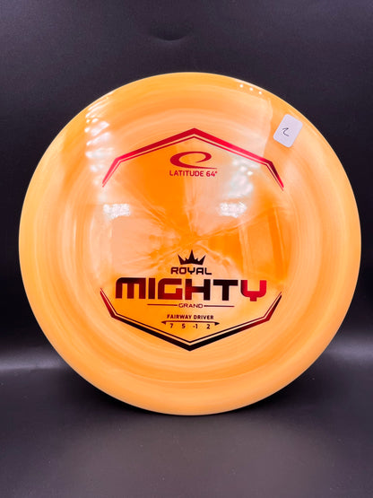 Latitude 64 Royal Grand Mighty Orange Red Stamp (2) - 174g