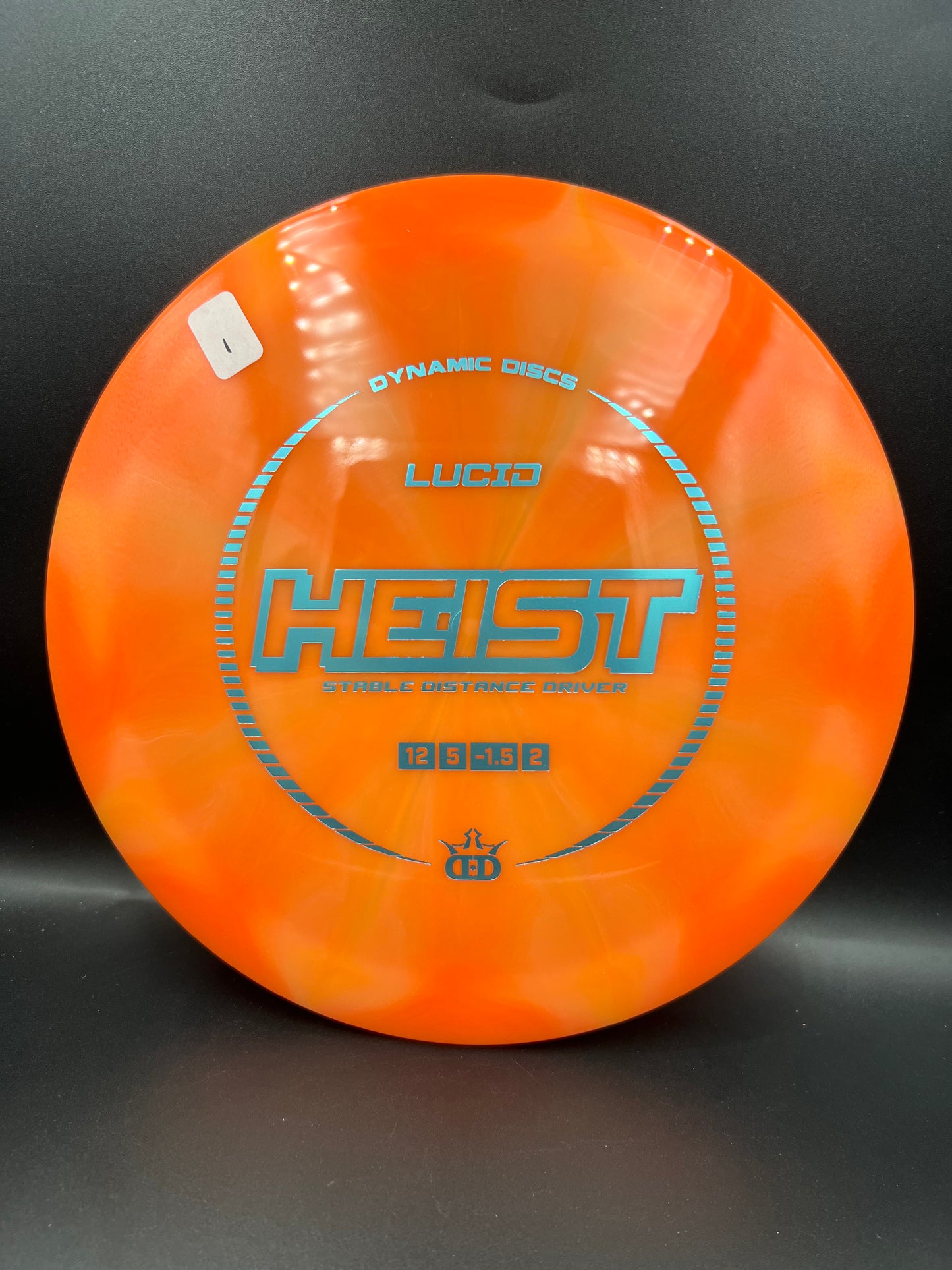 Dynamic Discs Lucid Heist Orange Light Blue Stamp (1) - 173g