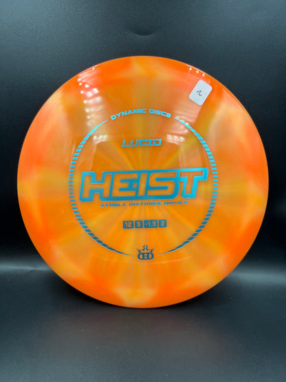 Dynamic Discs Lucid Heist Orange Light Blue Stamp (2) - 173g