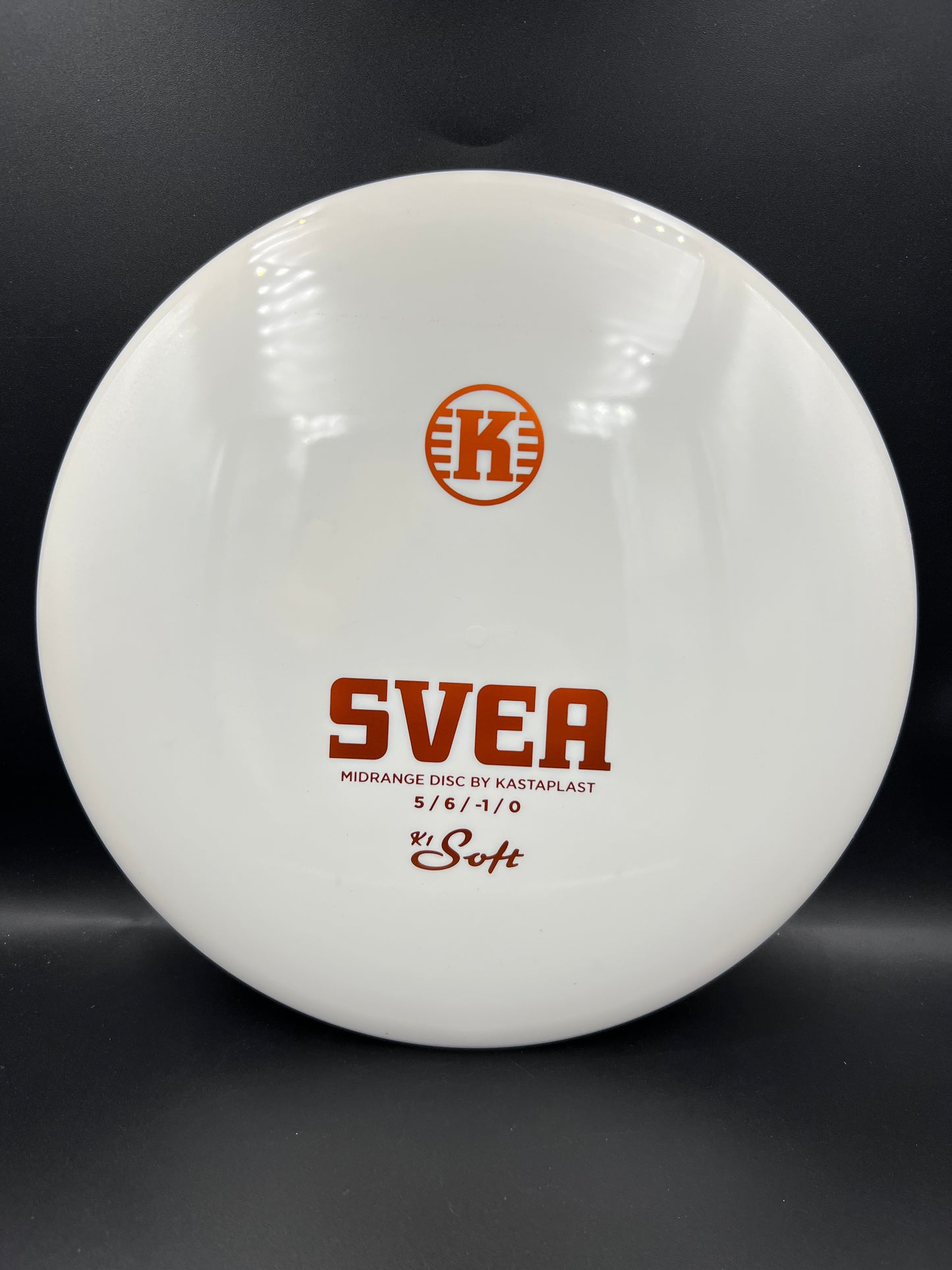 Kastaplast K1 Svea White Orange Stamp - 178g