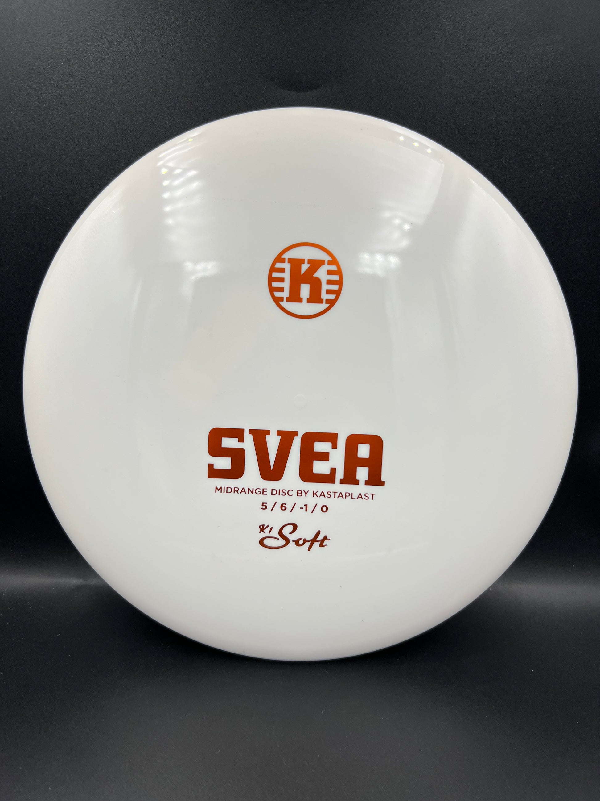Kastaplast K1 Svea White Orange Stamp - 178g