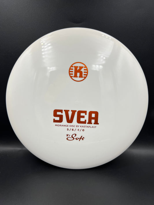 Kastaplast K1 Svea White Orange Stamp - 178g
