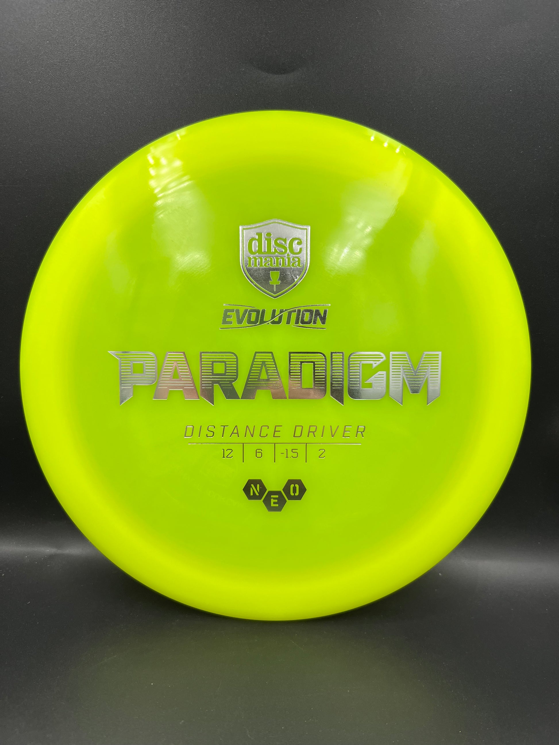 Discmania NEO Paradigm Yellow Silver Stamp - 171g