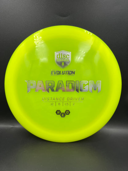 Discmania NEO Paradigm Yellow Silver Stamp - 171g