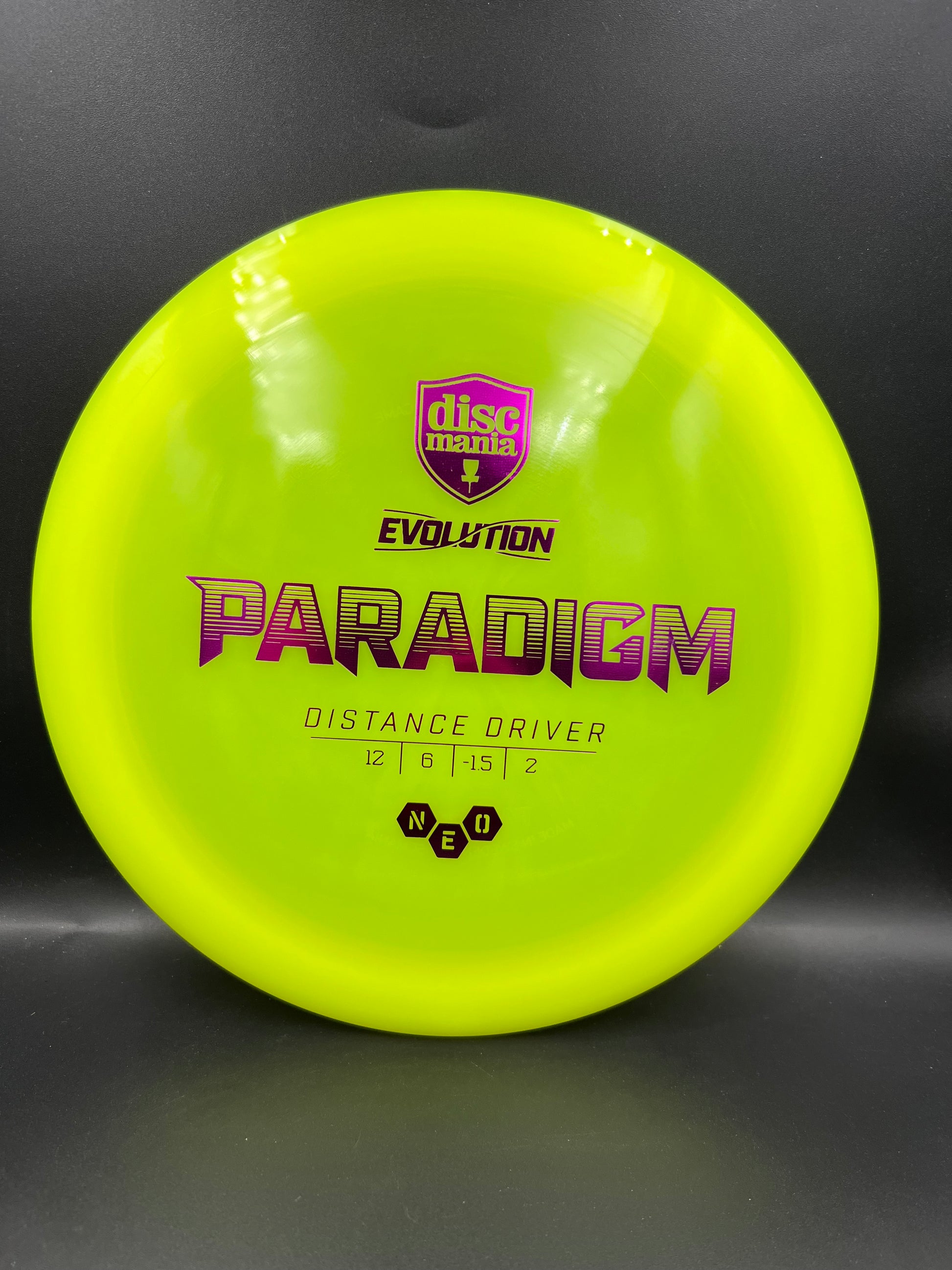 Discmania NEO Paradigm Yellow Pink Stamp - 174g