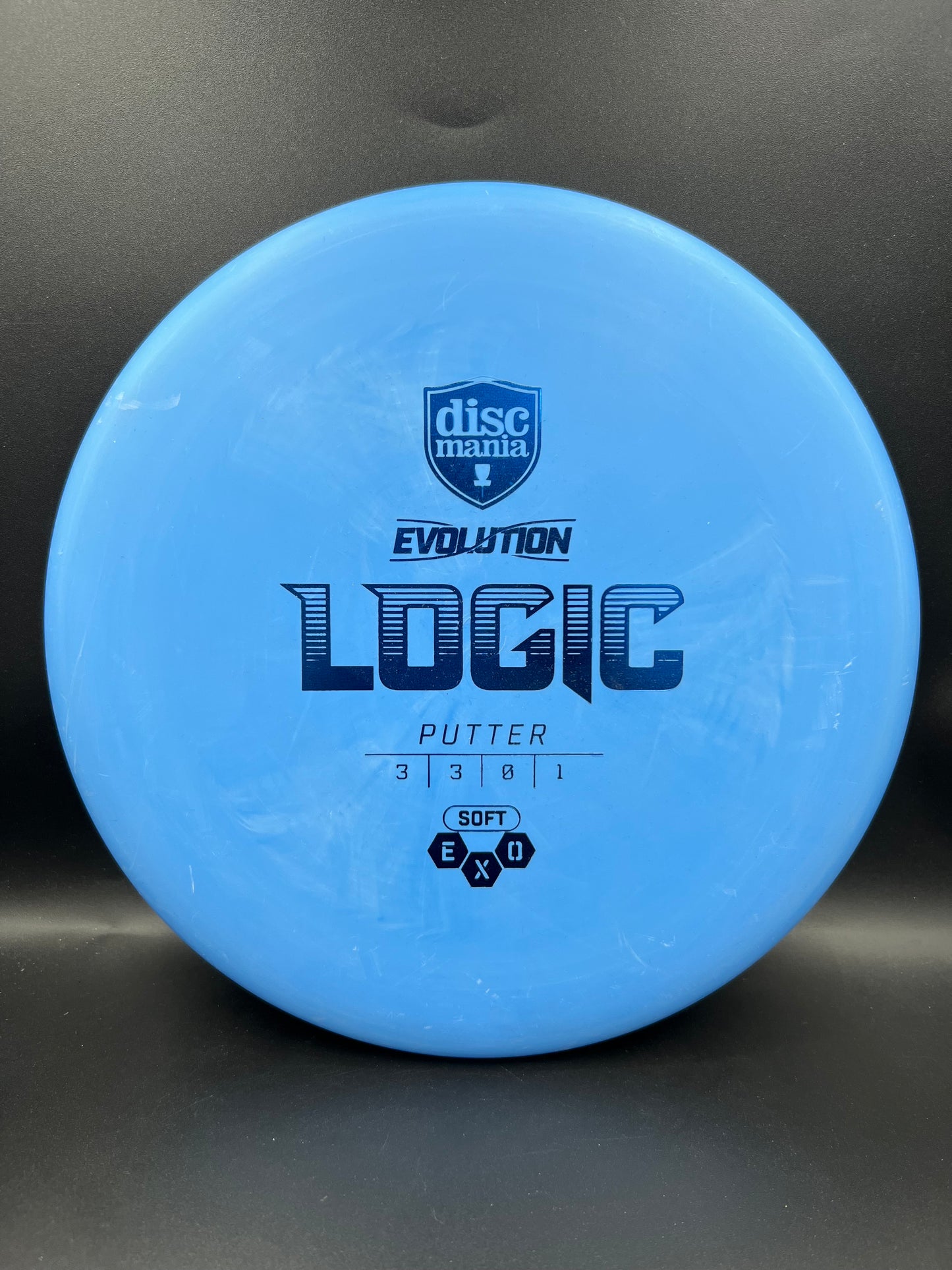 Discmania Evolution Exo Logic Soft - Blue Blue Stamp - 173g (Storage Scuffs Discount)