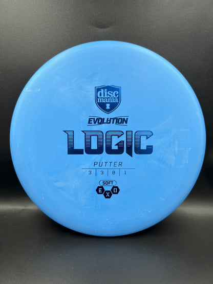 Discmania Evolution Exo Logic Soft - Blue Blue Stamp - 173g (Storage Scuffs Discount)