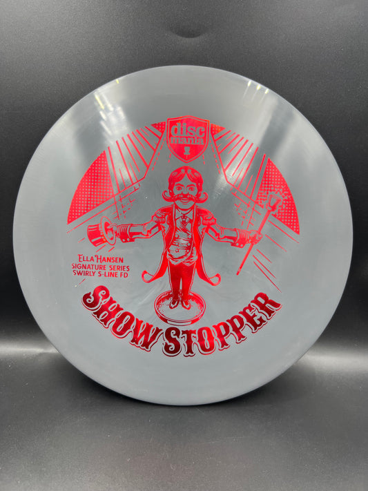 Discmania Ella Hansen Swirly S-Line Showstopper FD Gray Red Stamp - 172g