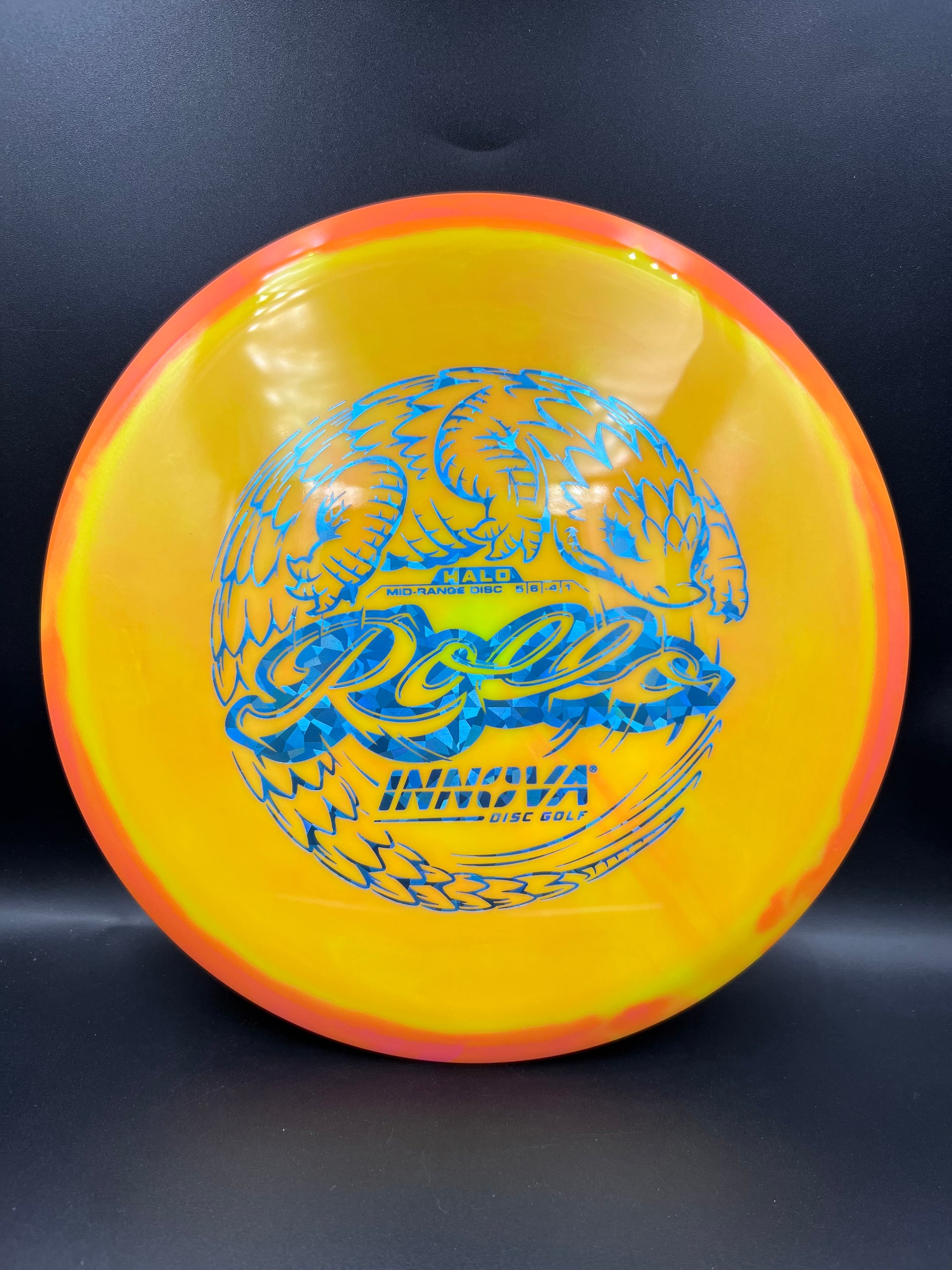 Innova Halo Rollo Yellow Orange Blue Shatter Stamp - 180g