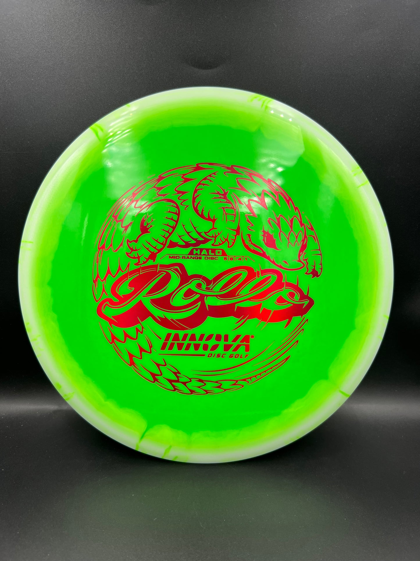 Innova Halo Rollo Green White Red Stamp - 174g