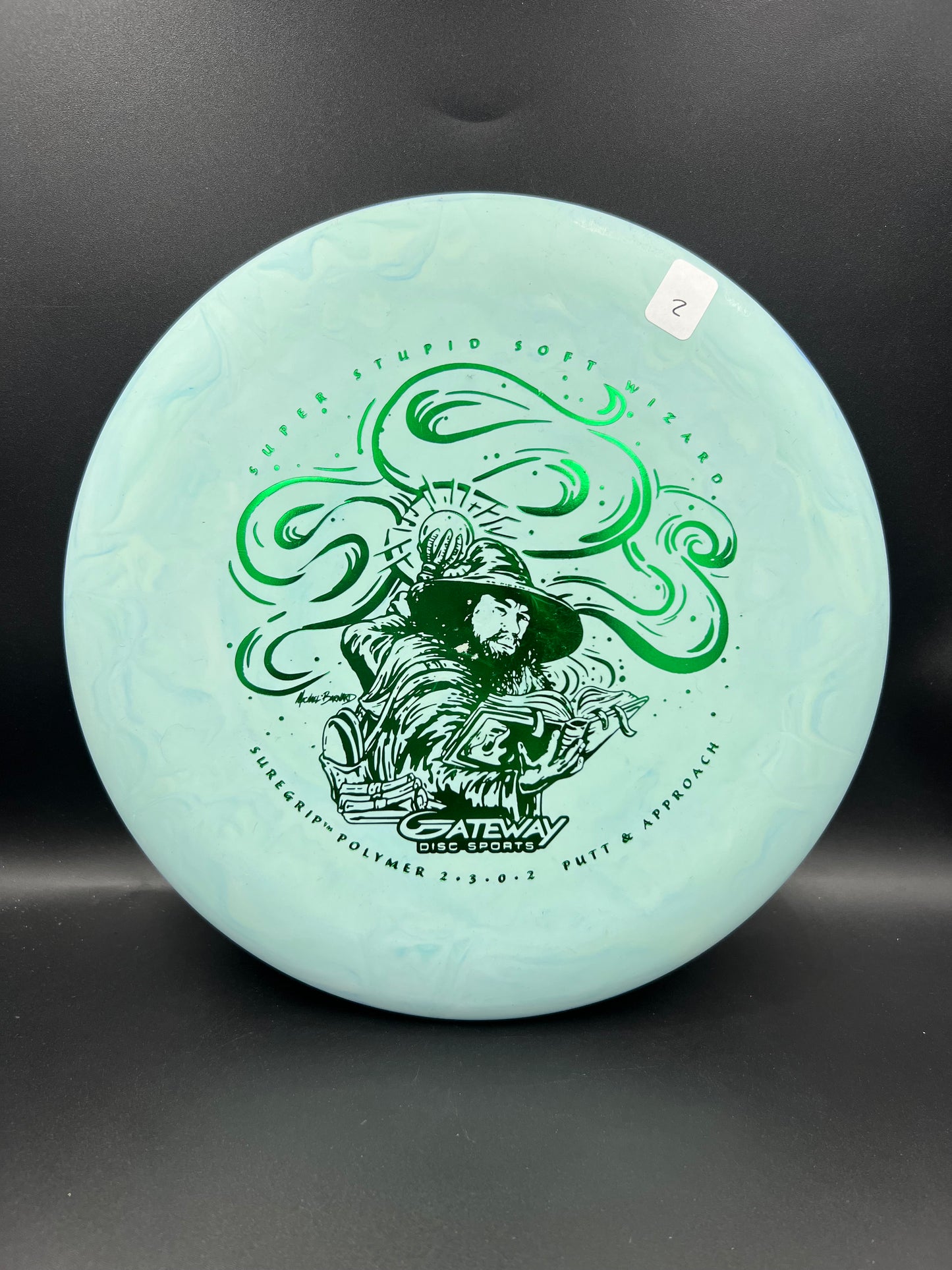 Gateway SSS Wizard Light Blue Green Stamp (2) - 174g