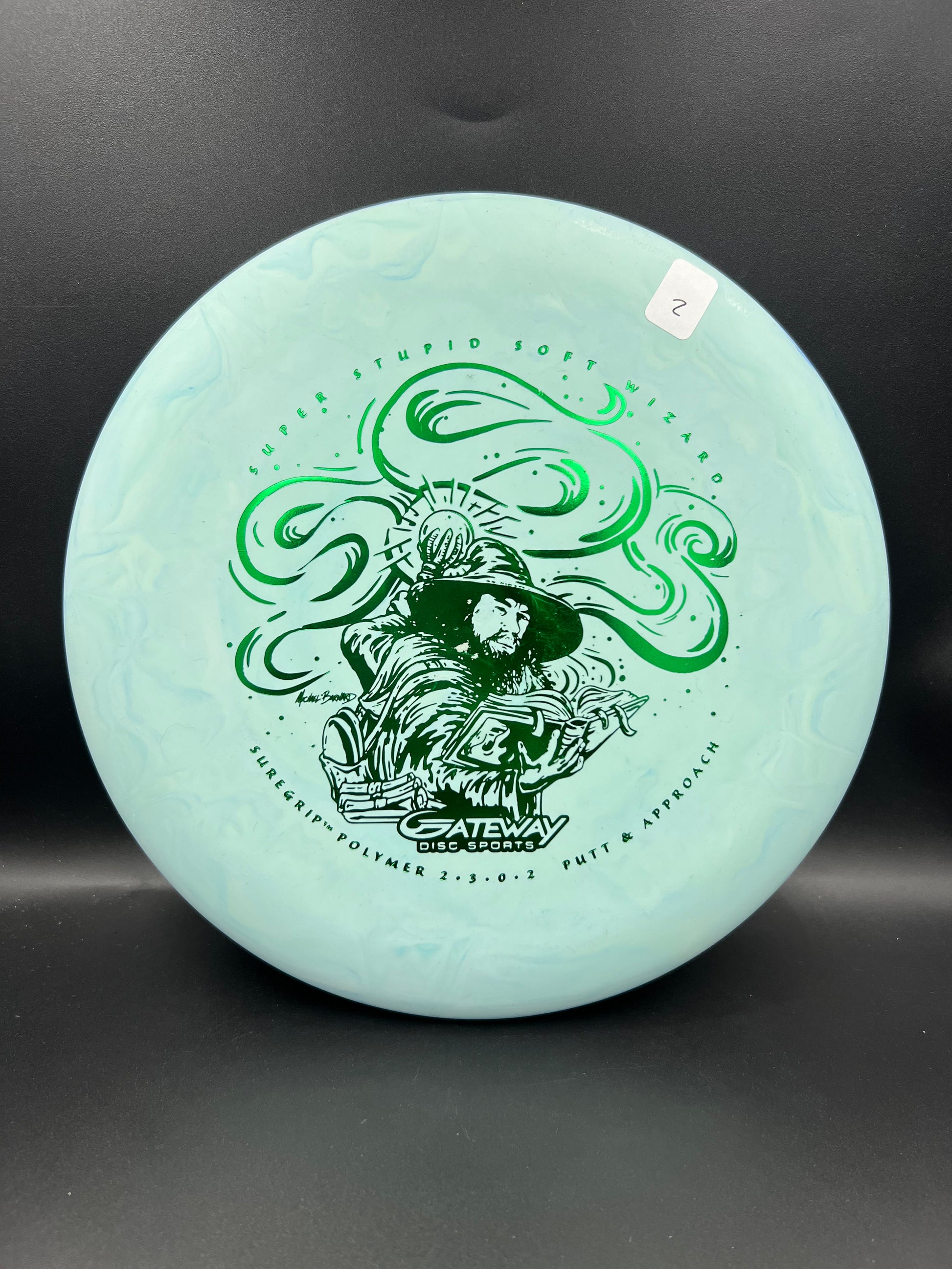 Gateway SSS Wizard Light Blue Green Stamp (2) - 174g