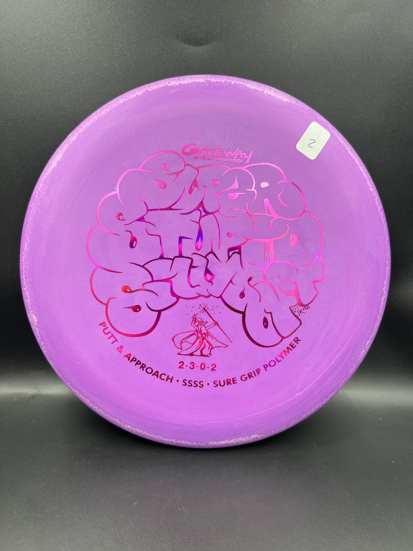 Gateway SSSS Wizard Purple Pink Stamp (2) - 176g