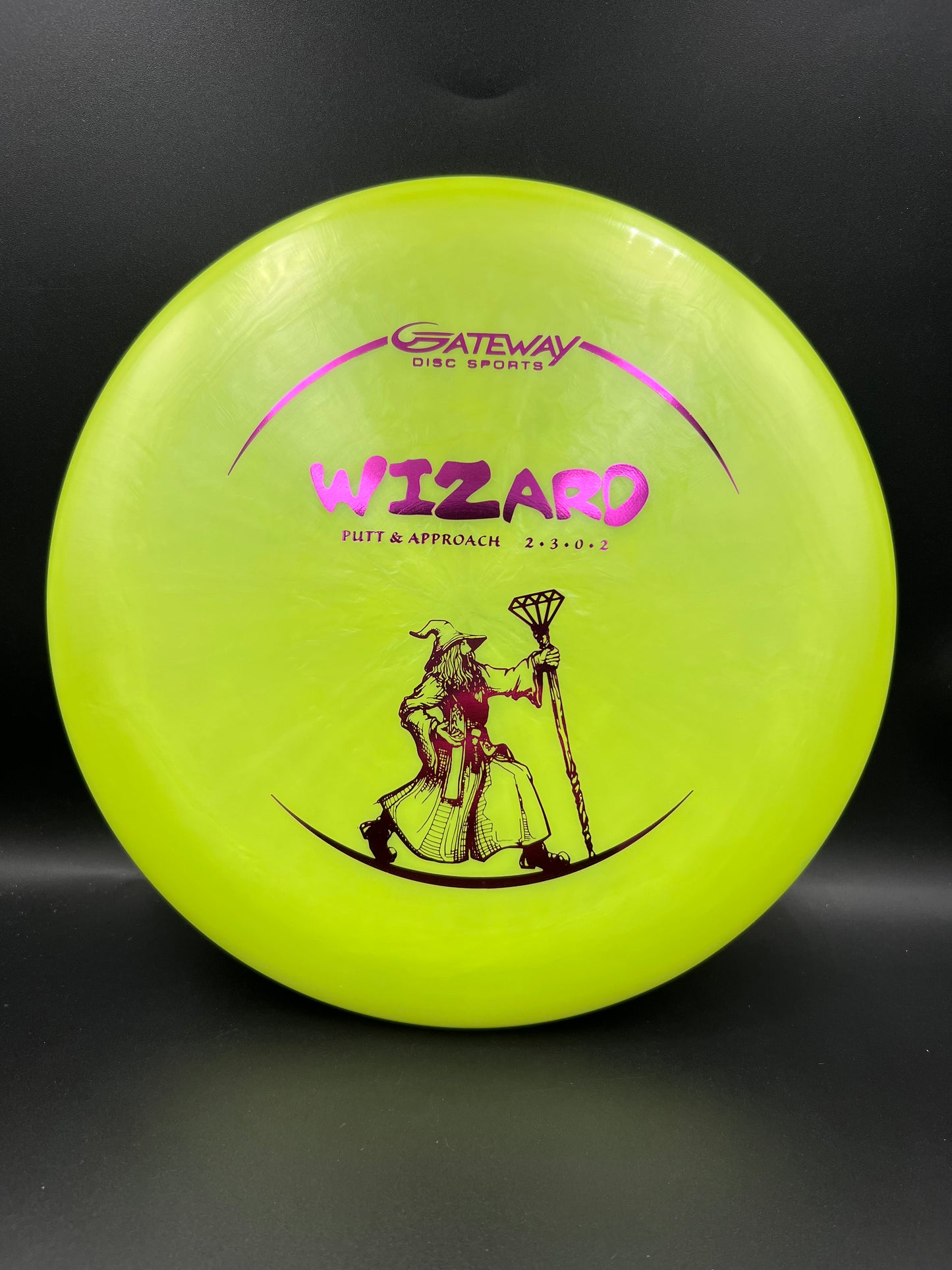 Gateway Diamond Wizard Yellow Pink Stamp - 175g