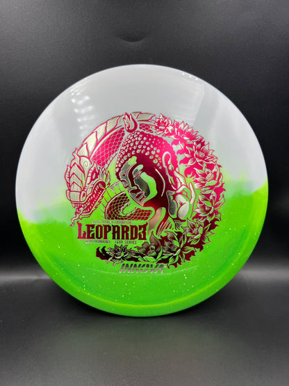Innova 2026 Tour Series Ohn Scoggins DUO Leopard3 Green Bottom Silver Maroon Stamp - 173g-175g