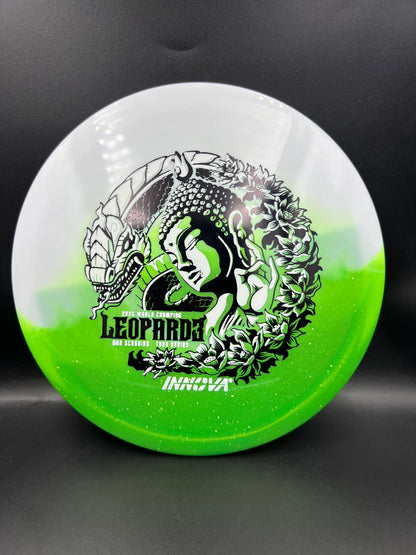 Innova 2026 Tour Series Ohn Scoggins DUO Leopard3 Green Bottom Black White Stamp - 173g-175g