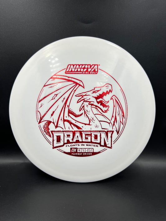 Innova DX Dragon White Red Stamp - 150g-160g