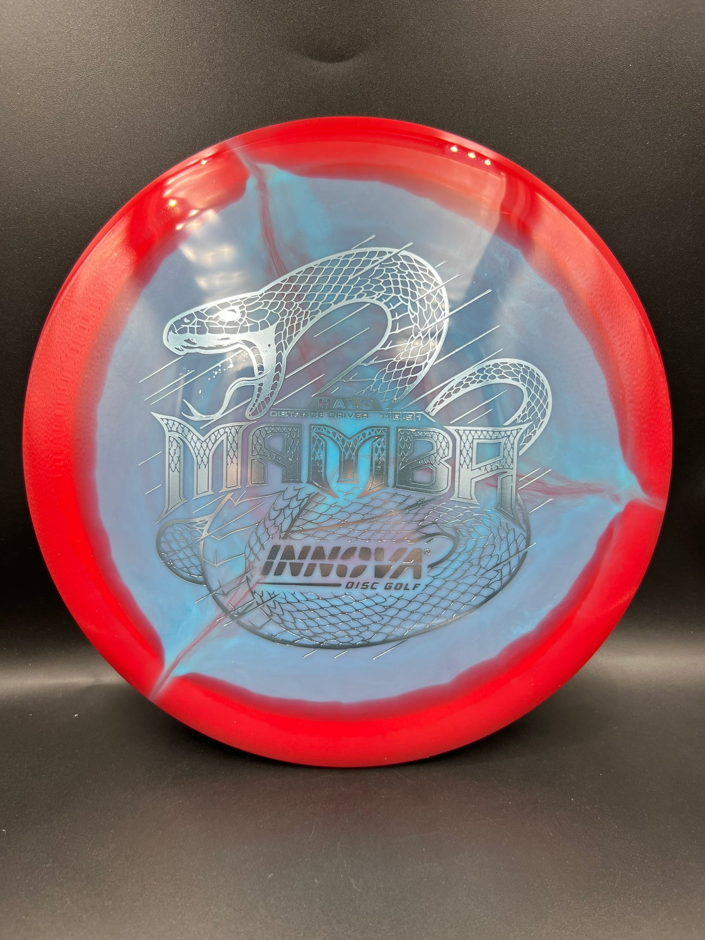 Innova Halo Mamba Red Blue Light Blue Silver Stamp - 161g