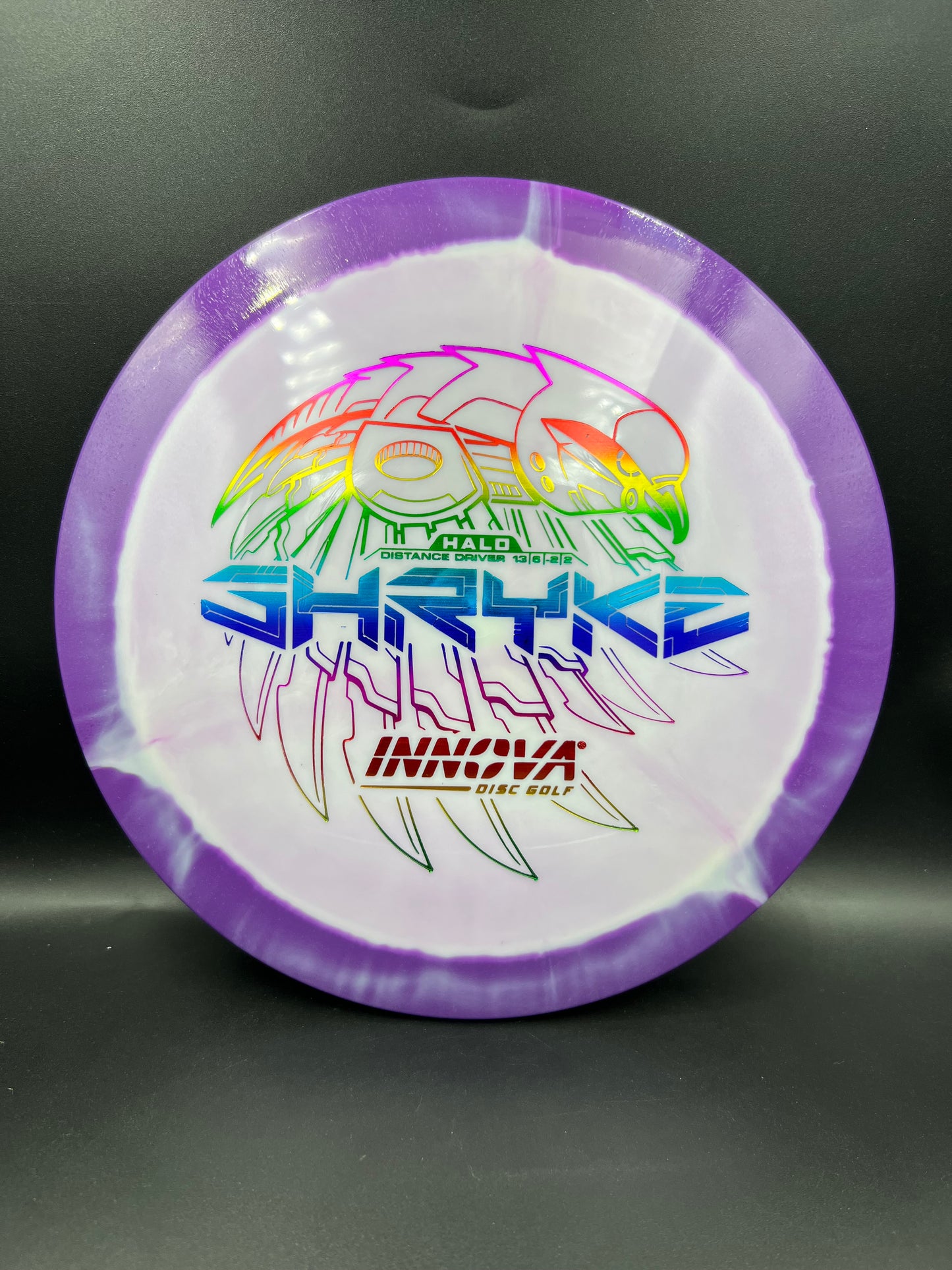 Innova Halo Shryke Purple Pink Rainbow Stamp - 164g