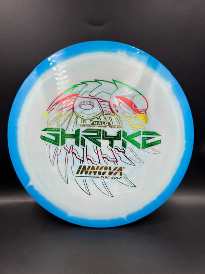 Innova Halo Shryke Blue White Rasta Stamp - 169g