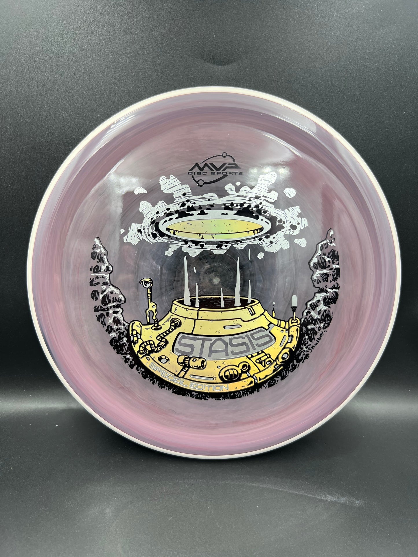 MVP Neutron Stasis Special Edition Dark Purple Swirl - 174g