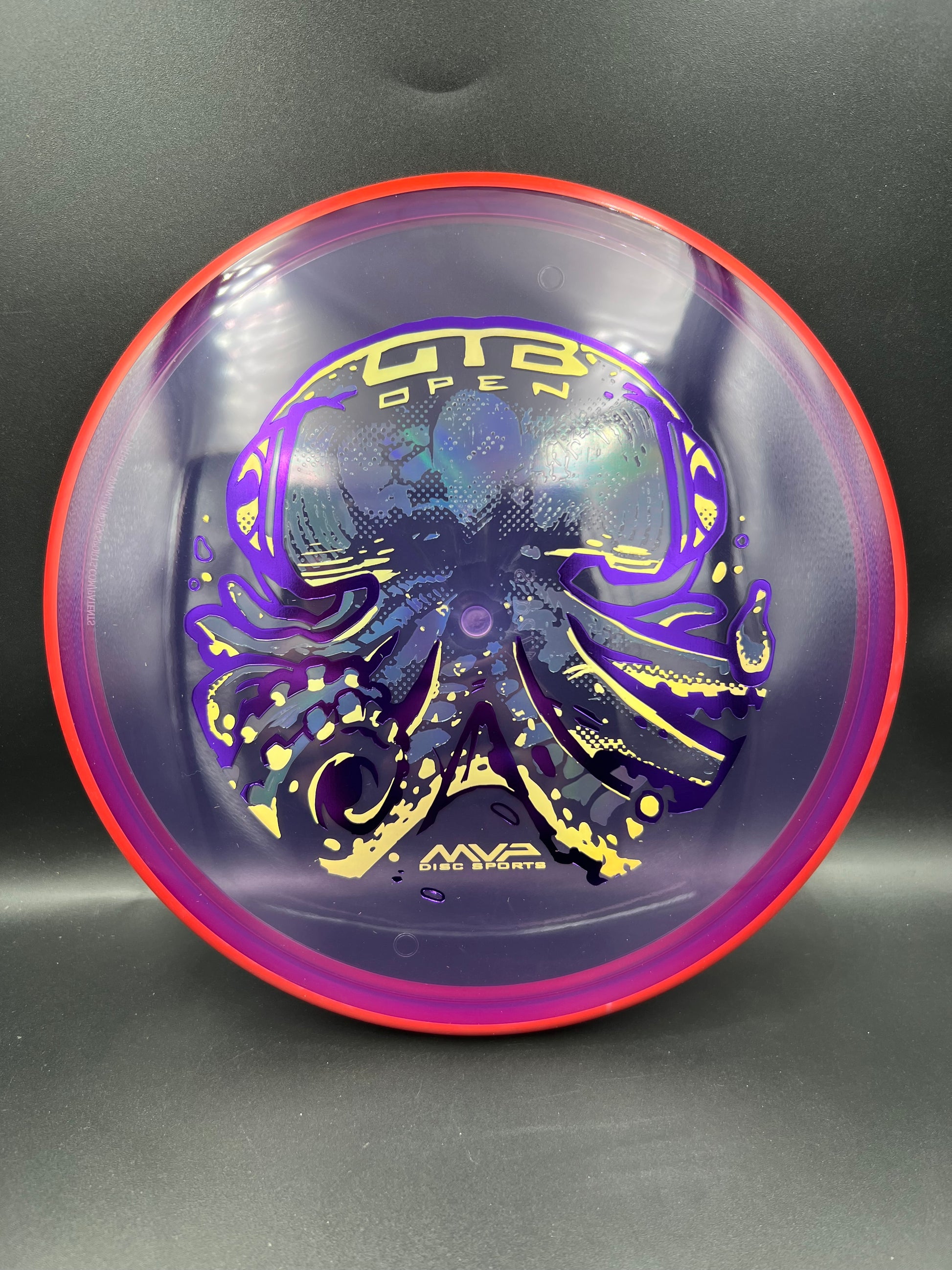 Axiom Proton Soft Proxy OTB 2026 Red Rim Purple - 172g