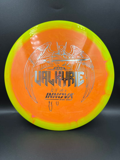 Innova Halo Valkyrie Yellow Orange Silver Stamp - 163g