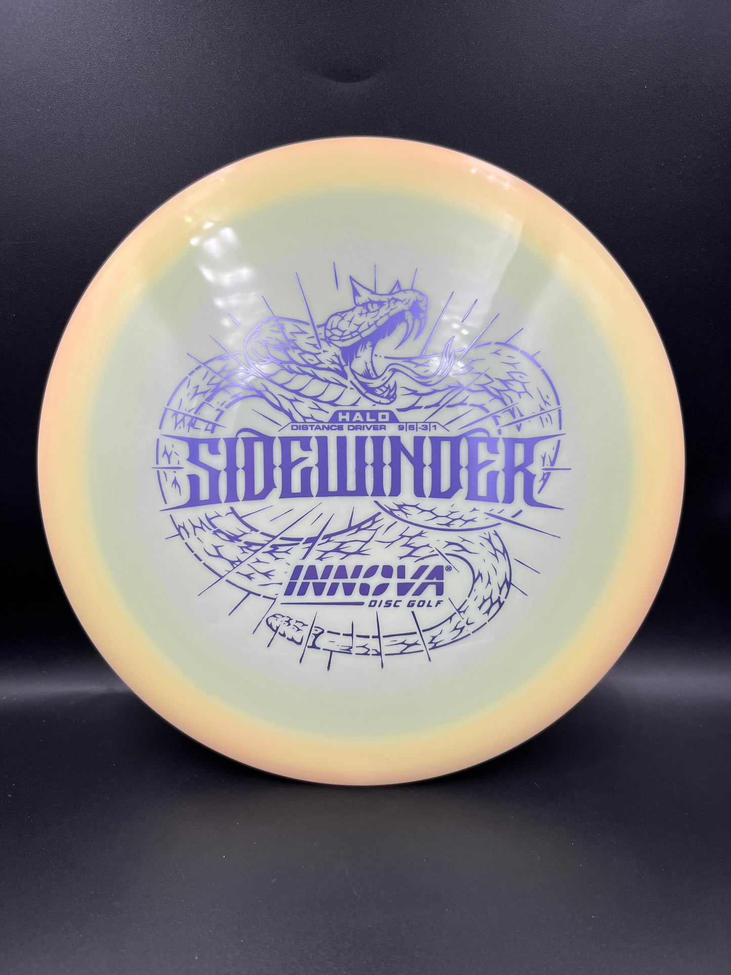 Innova Halo Sidewinder Creamy White Light Purple Stamp - 149g