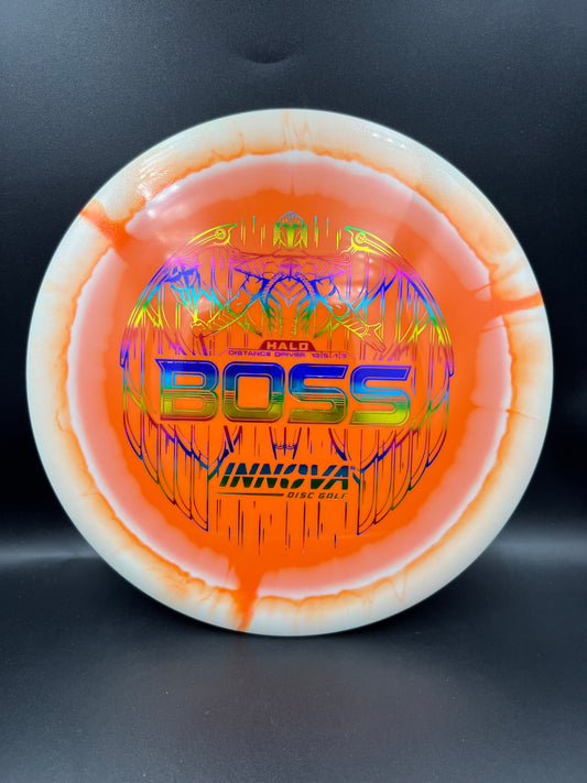Innova Halo Boss Orange White Rainbow Stamp - 145g