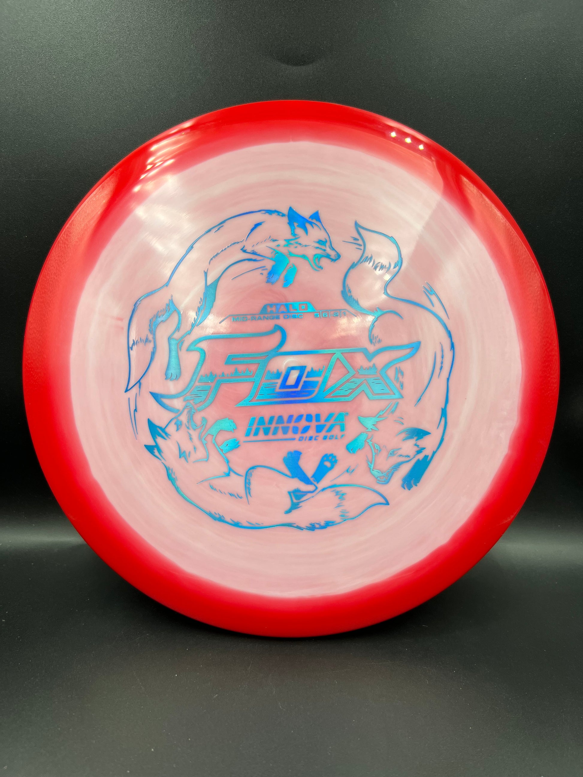 Innova Halo Fox Red Pink Blue Stamp - 180g