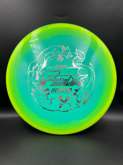 Innova Halo Fox Yellow Green Teal Silver Stamp - 159g