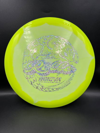 Innova Halo Rollo Yellow Creme Silver Glitter Stamp - 174g