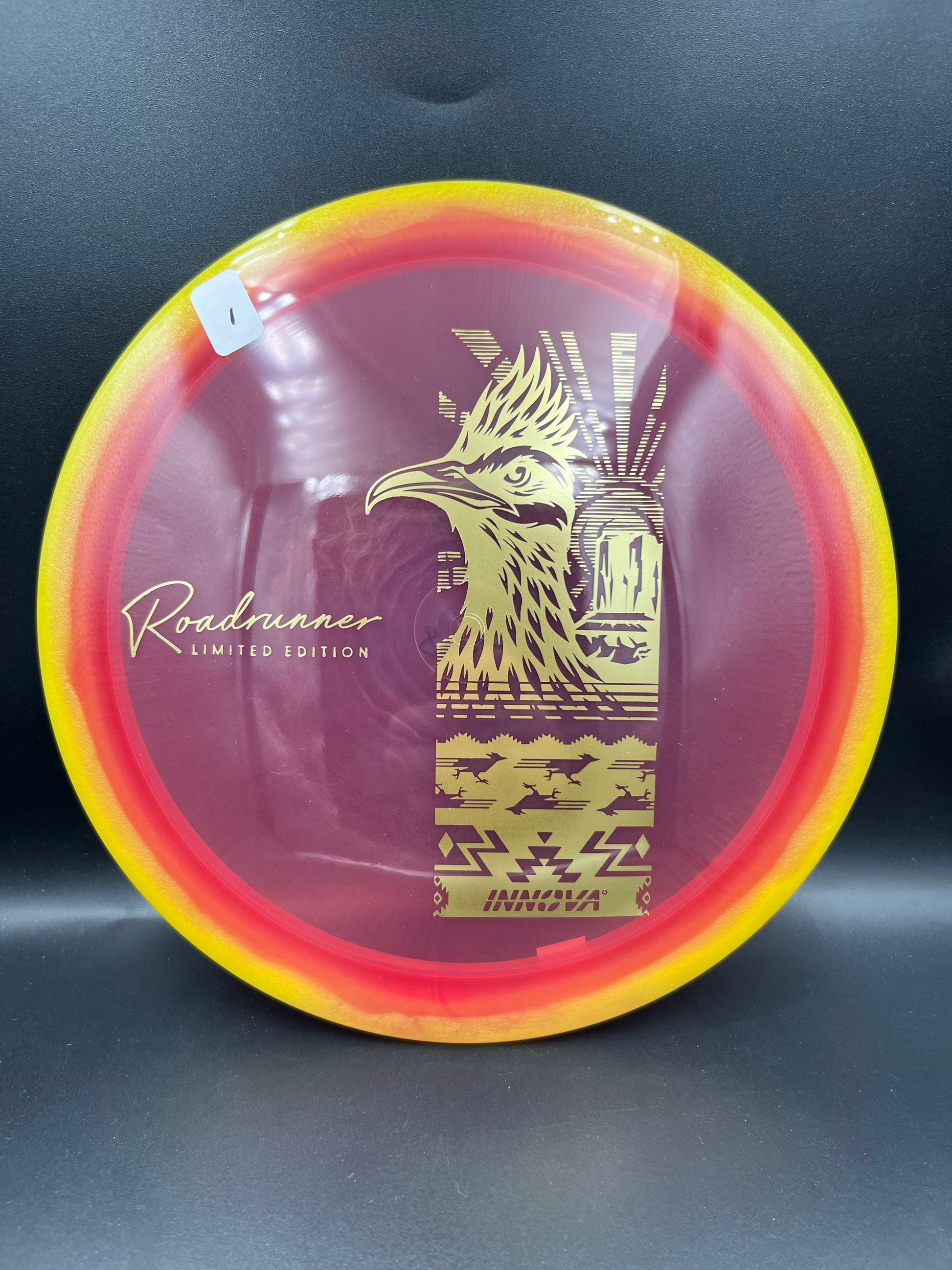 Innova Limited Edition Halo Champion Roadrunner Yellow Orange Rim Red Pink (1) - 168g