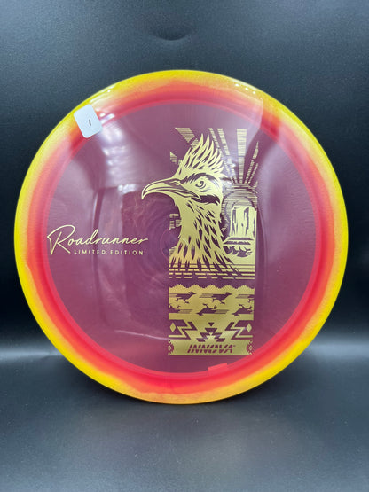 Innova Limited Edition Halo Champion Roadrunner Yellow Orange Rim Red Pink (1) - 168g