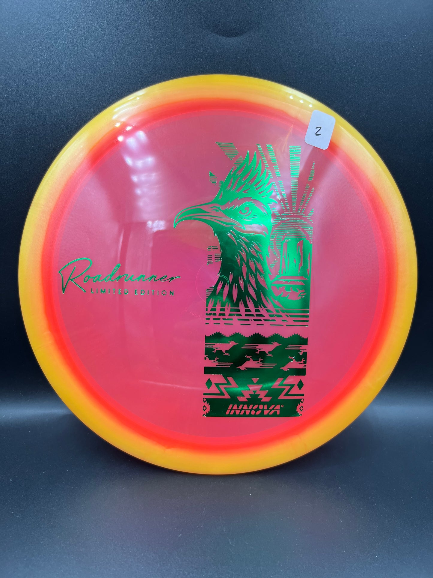 Innova Limited Edition Halo Champion Roadrunner Yellow Orange Rim Pink (2) - 170g