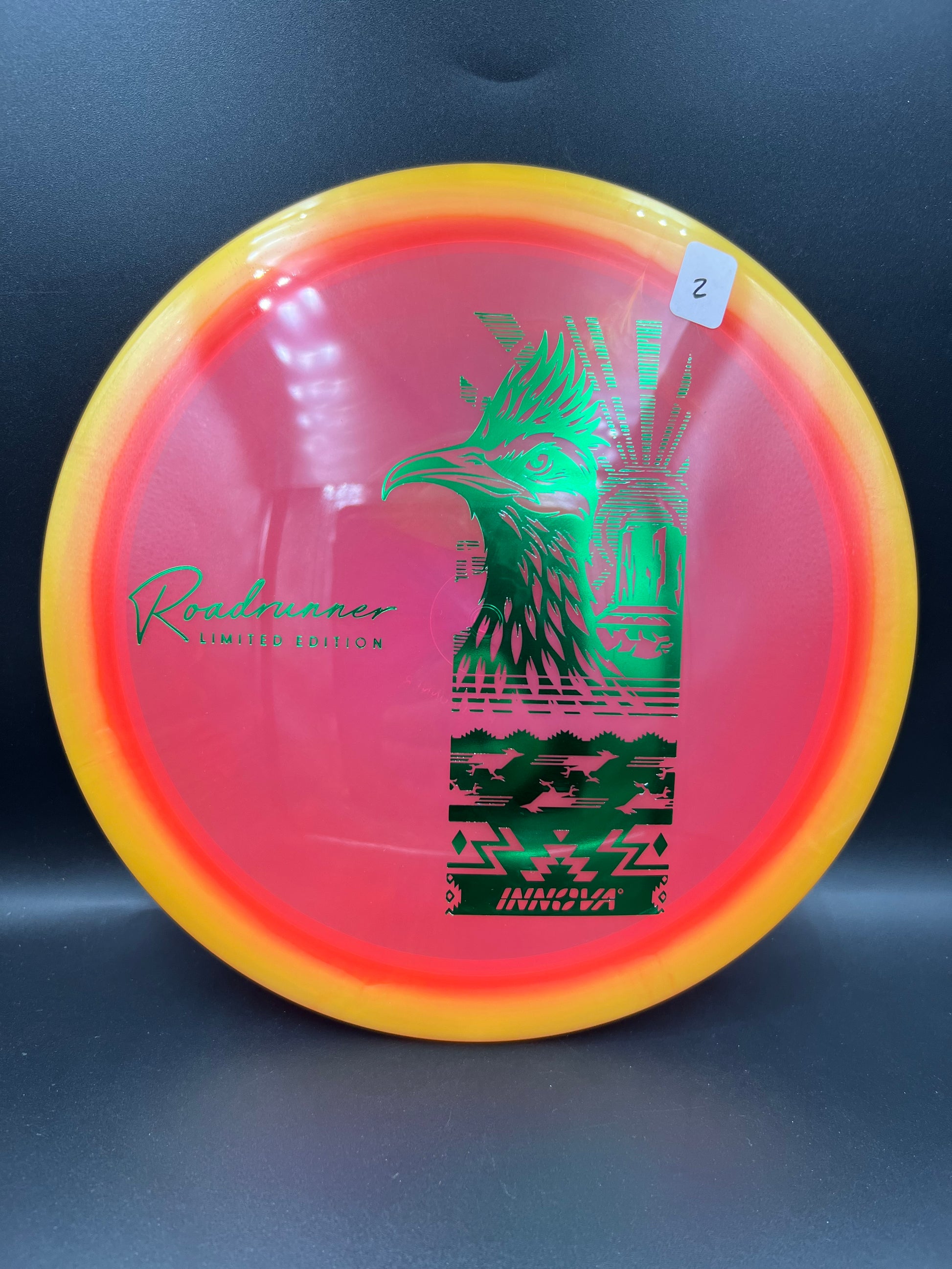 Innova Limited Edition Halo Champion Roadrunner Yellow Orange Rim Pink (2) - 170g