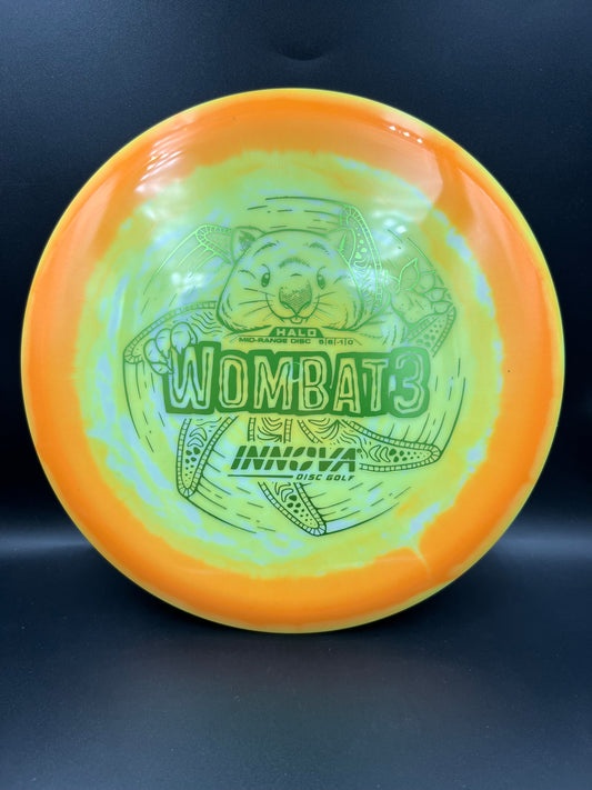 Innova Halo Wombat3 Orange Yellow Green Stamp - 149g
